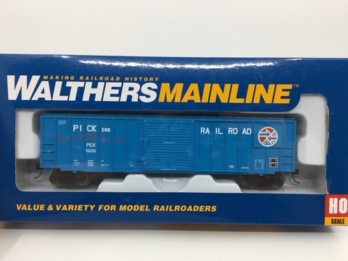 HO Walthers 910-2109 Pickens Railroad 50’ Railbox Boxcar #55202 ruedas de metal | Condition: Used