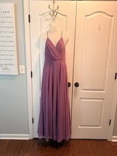 David  s Bridal Purple Bridesmaid/ Formal Dress Sz 24 NWT