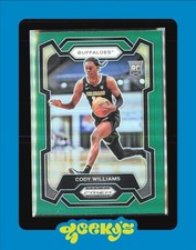 2024-25 Panini Prizm Draft Picks - Cody Williams #80 Green Prizm (RC) $2MIN ORDE