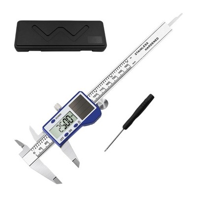 Double Power Solar Digital Calipers 150mm High Accuracy Measuring Instrument