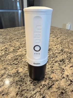 OUTIN Nano Portable Espresso Machine - Rechargeable 3 Min Self-Heating