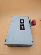 GE TH3361R 30 Amp 600V Fused Safety Switch Disconnect Shutoff