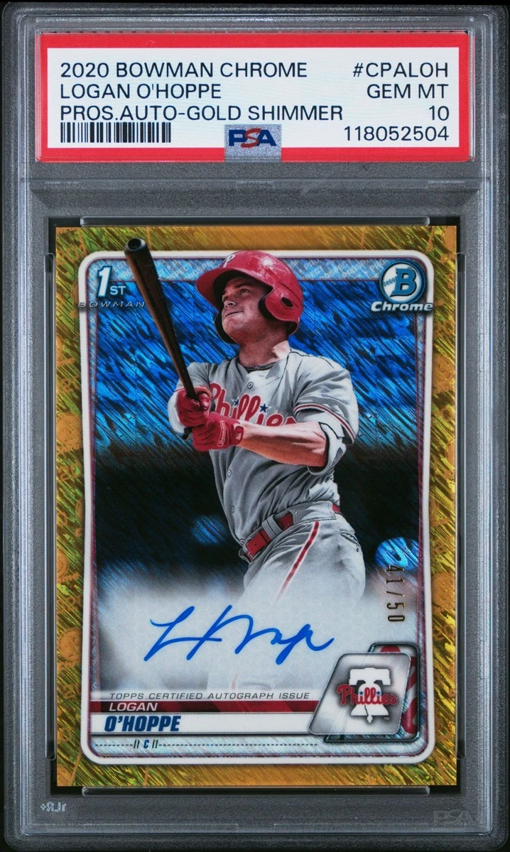2020 Bowman Chrome - Logan O'Hoppe #CPA-LOH for sale | eBay