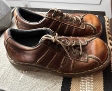 Dr. Martens Vintage Brown Leather Men's Size 7/ 9 women's MADE IN ENGLAND