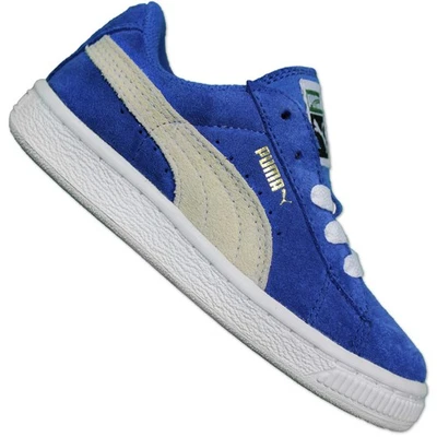 Puma Kids Suede Sneakers Toddlers Boys Blue 20 21 - Image 1 of 2
