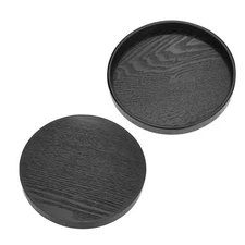 Solid Wood Food Serving Tray Eco-Friendly Smooth Surface Versatile Tray