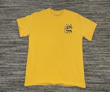 A Lab “Run From Yourself” T-Shirt Yellow Size Medium