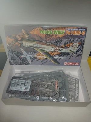 Dragon Model Kit 5548 Focke Wulf Ta152C-0 1:48 Master Series Open Box