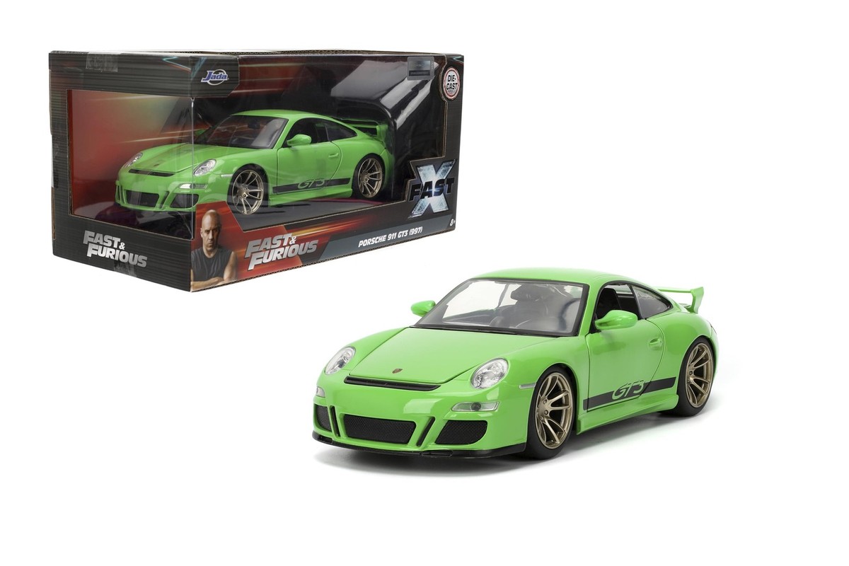 Jada Toys 1 24 Scale Die Cast 2007 Porsche 911 GT3 Fast X Movie