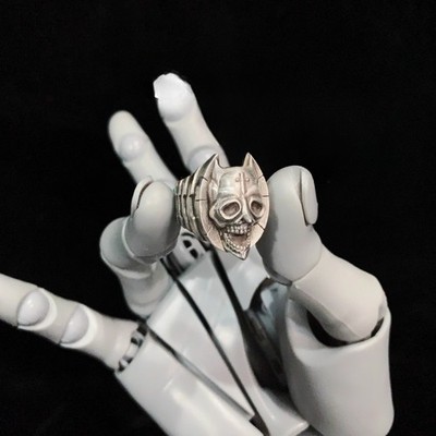 JoJo's Bizarre Adventure Kira Yoshikage Killer Queen 925 Silver Ring Collection