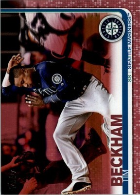 2019 Topps Update Mother's Day Pink #US37 Tim Beckham /50 - BB