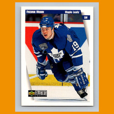 Fredrik Modin #249 1997-98 Collectors Choice Toronto Maple Leafs Hockey Card NHL