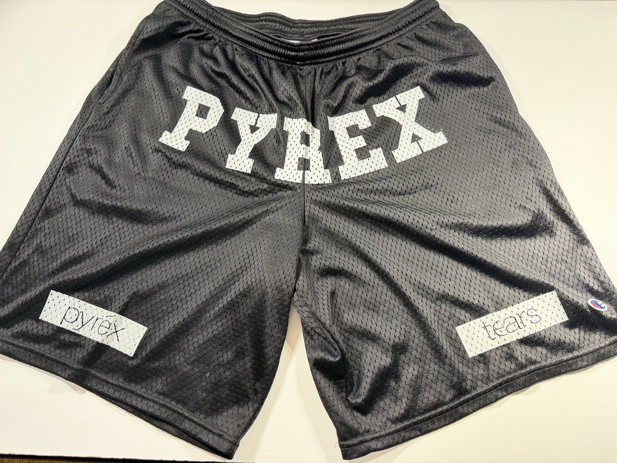 2022 Denim Tears x Pyrex Tears Shorts 'Black' S Size L Limited