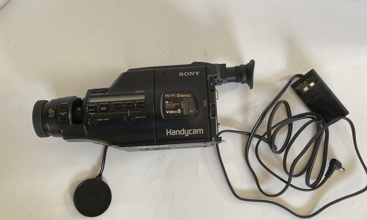 SONY VideoHi8 Handycam CCD-SC7 ④ UNAVAILABLE) SONY CCD-SC7 Hi8 Video camcorder (RARE) (1994