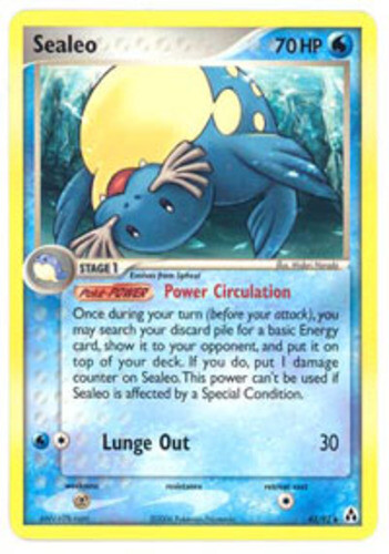 Pokemon - Sealeo - 43/92 - Uncommon - EX Legend Maker - NM