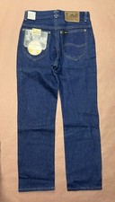 Vintage Lee Student Blue Jeans, Strait Leg, Deadstock NWT, Size 28x28