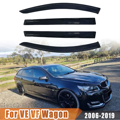 Van Visor Injection Molded Window Visors / Weather Shields For Holden Commodore VE & VF Sedan - Quality Fit Visors Window - Foto 8
