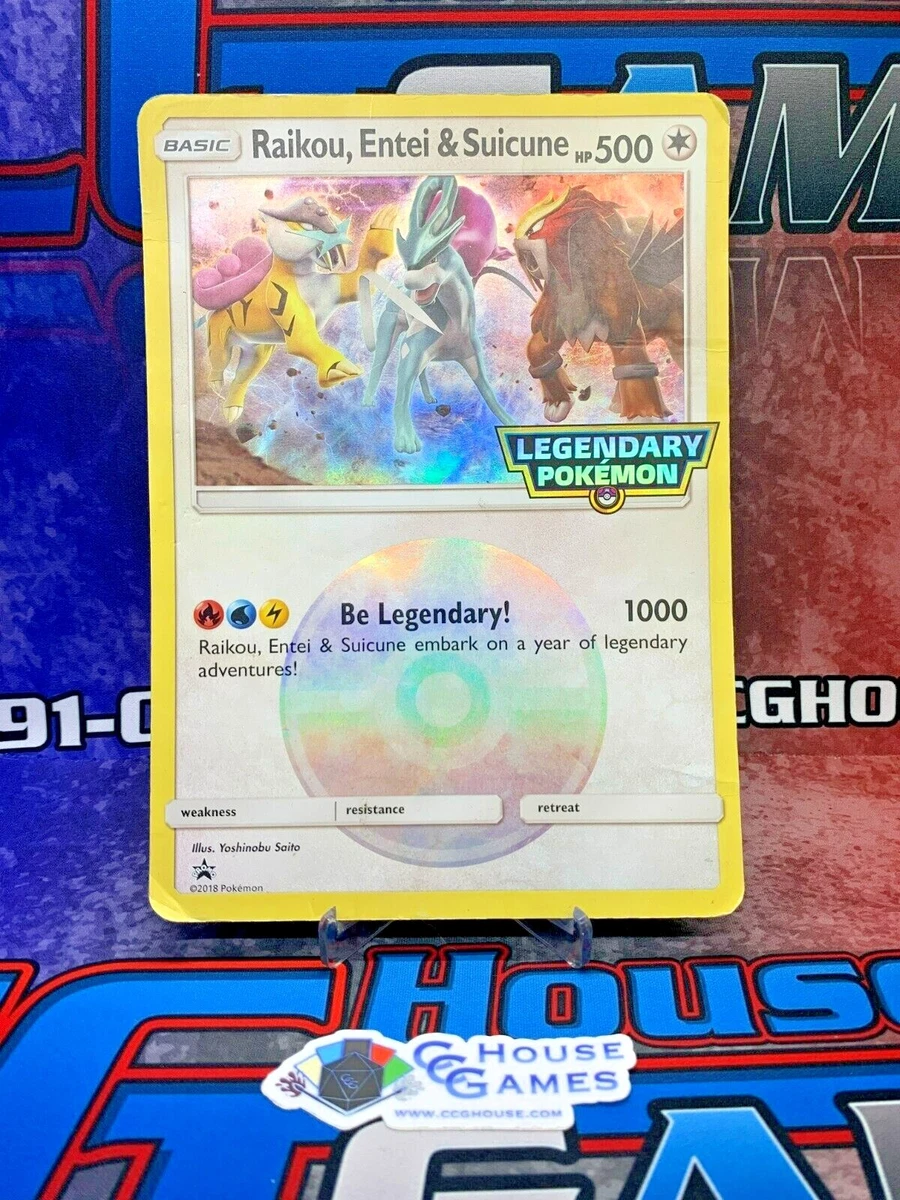 Raikou, Entei & Suicune - Oversized Promo