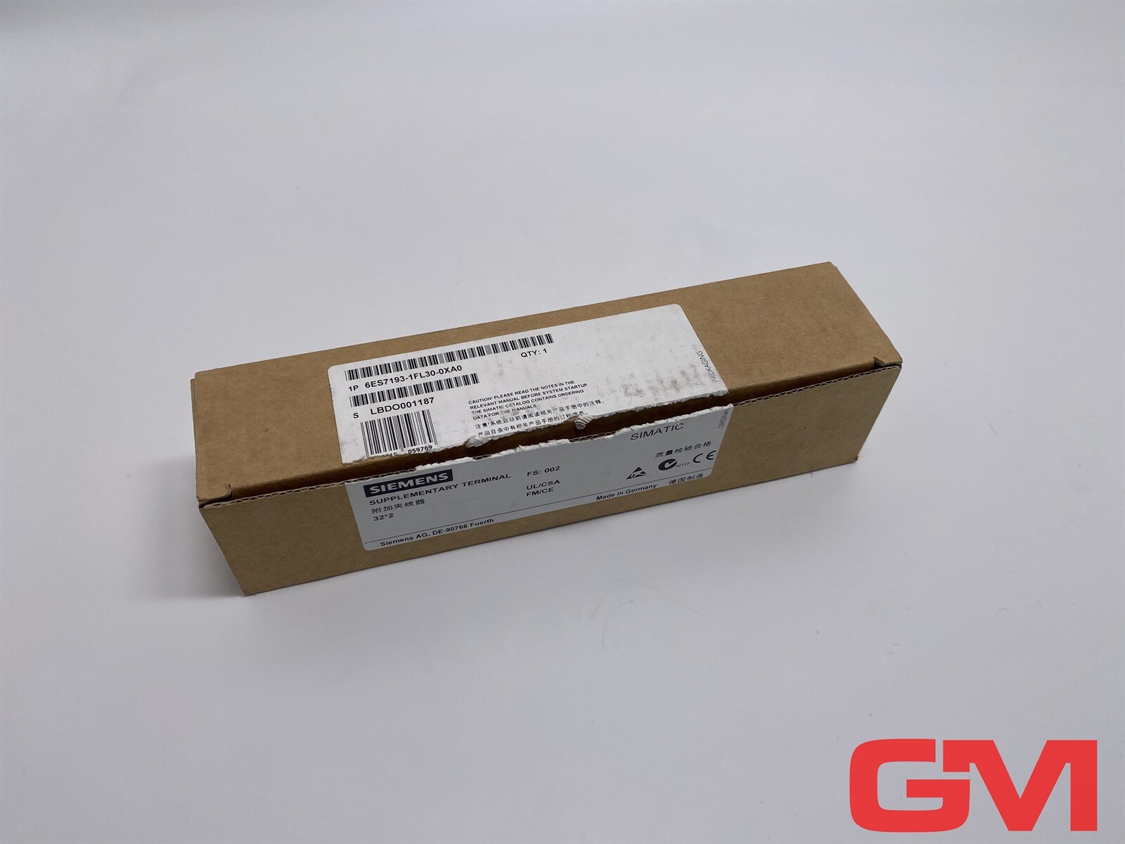 Siemens Add-On Terminal 6ES7193-1FL30-0XA0 2-Tier 2-Row E02