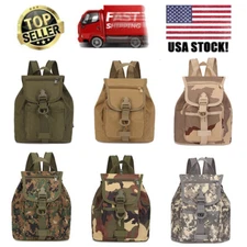 Tactical Molle Backpack Shoulder Bag Pack Outdoor Hiking Sports for Women Men US