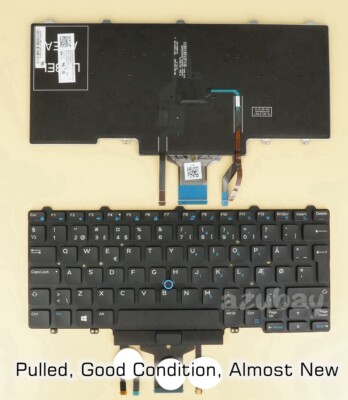 Keyboard For Dell Latitude 5480 5488 5490 5491 5495 7480 7490