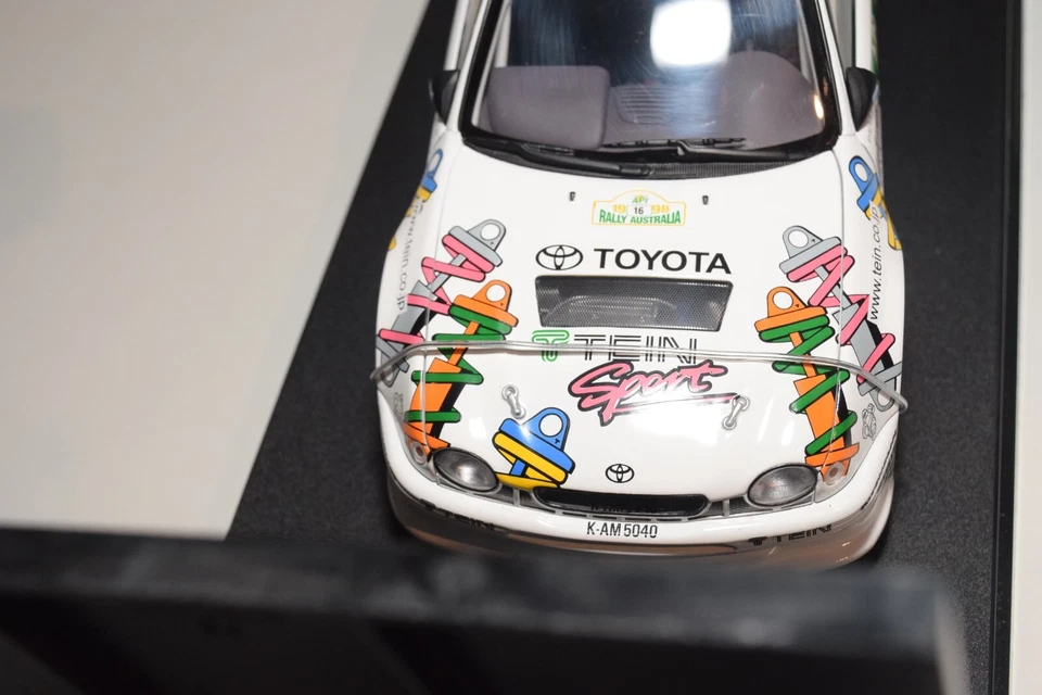 A55 1:18 AUTOART 80028 TOYOTA COROLLA WRC AUSTRALIA RALLY 98 FUJIMOTO MIB - Immagine 4 di 4