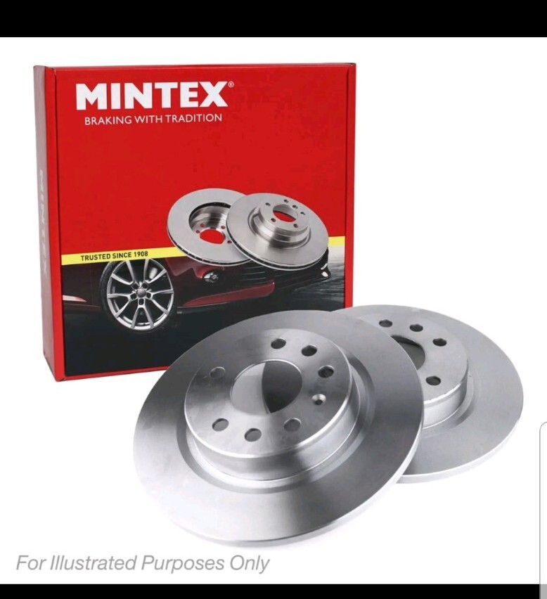 Par de discos de freno Mintex V 320:5 diámetro exterior trasero 320 mm para BMW MDC1404