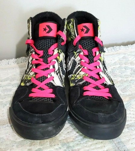 multi colored converse high tops