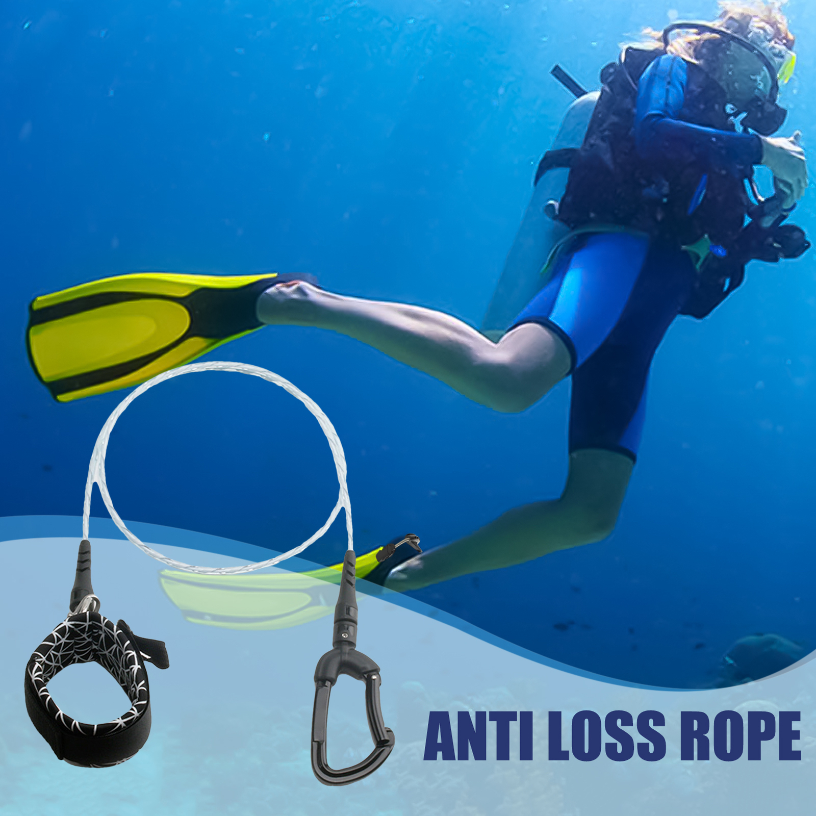 Scuba Diving Rope Water Sports Diving Rope Diving Safety Gear Diving workable