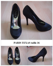 PARIS TEXAS : ESCARPINS noirs