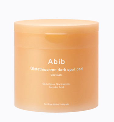 Abib Glutathiosome Dark Spot Pad Vita Touch 60 pads - Authentic & U.S. Seller