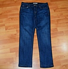 LEVI'S 505 Straight Leg Women's sz 8 STYLISH Denim JEANS  EUC