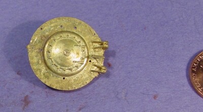 HO/HOn3 STEAM LOCOMOTIVE BOILER FRONT WISEMAN BACK SHOP BRASS PART HBS143