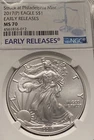 $1 2017 (P) Silver Eagle NGC MS70 Early Release Low Pop 478