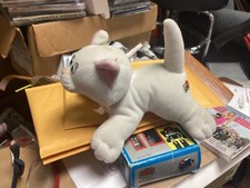 Tonka Pound puppy Purry Kitty Cat 7" White