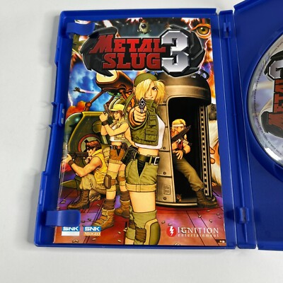 Metal Slug 3 - PlayStation 2 PS2 - Version PAL Complète (CIB) - État Excellent