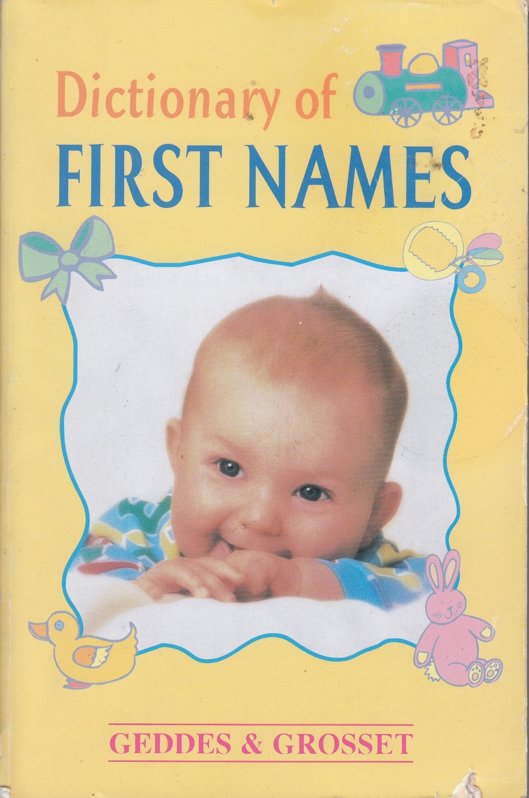 Dictionary of First Names - Geddes & Grosset - Acceptable - Paperback