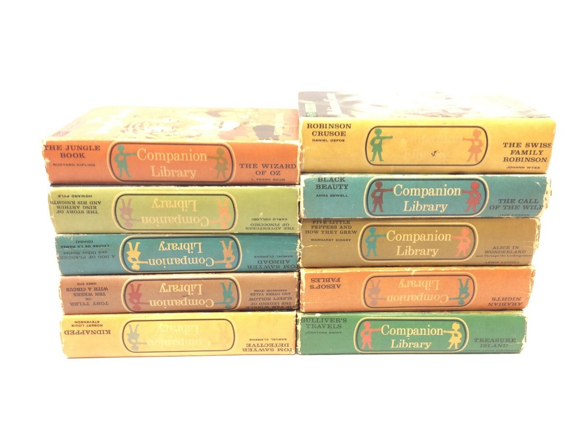 Vintage Set 1963 Hardcover Companion Library Grosset & Dunlap
