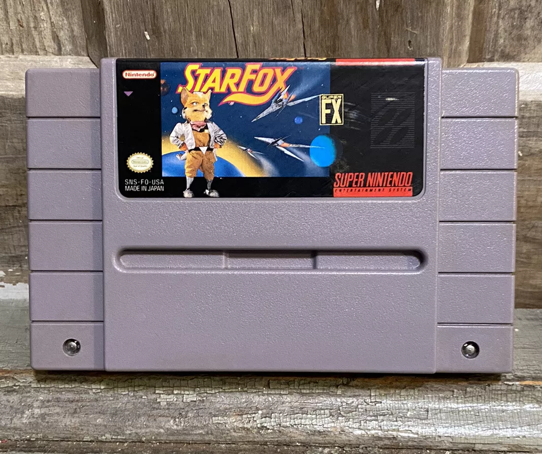 Star Fox SNES Super Nintendo