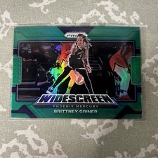 2022 WNBA Prizm Brittney Griner #8 Widescreen Green Prizm Phoenix Mercury Star!