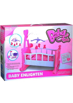 Baby Enlighten Bett zum Spielen mit Zubehör