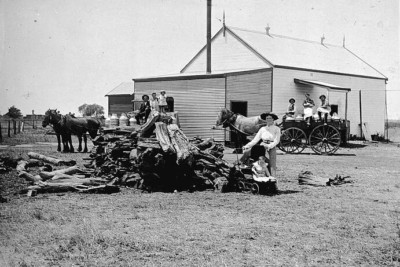 Milk Emu Flat Victoria 1893 4x6 Foto 