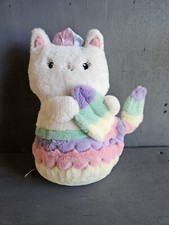 Fao Schwarz Meowmaid Plush Stuffy Animal Toy with LED Lights Sound Cat Mermaid