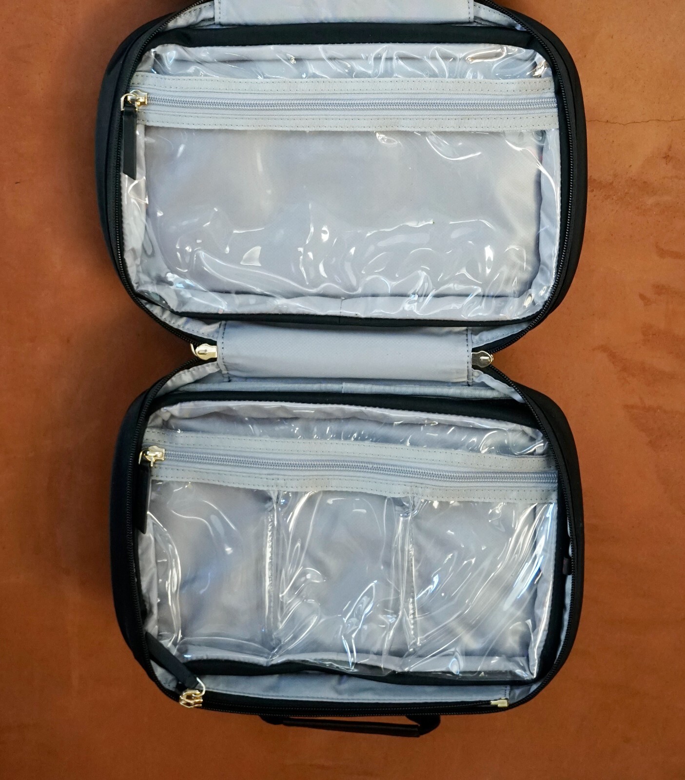 TUMI Voyageur Madina Cosmetic Toiletry Travel Bag eBay