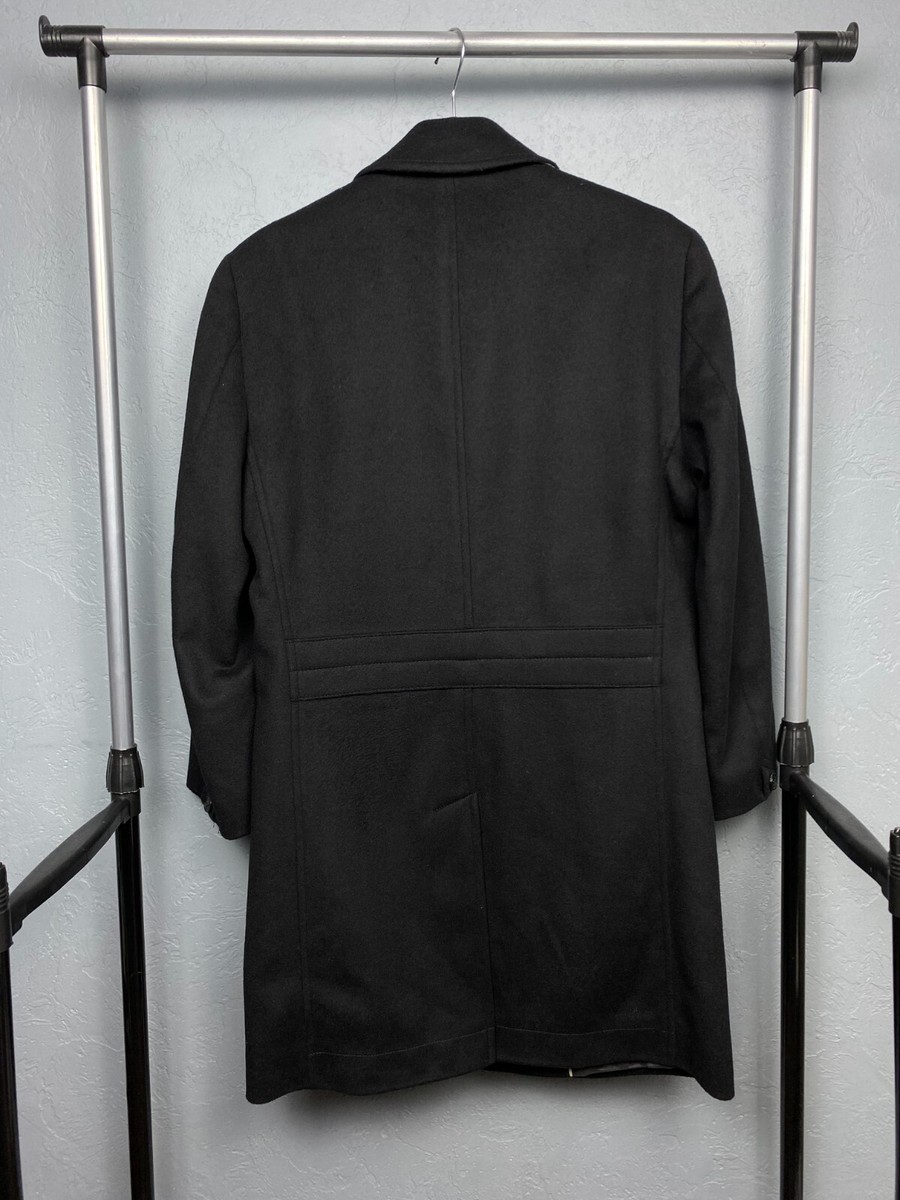 Hugo Boss Vintage Mens Cashmere-Wool Coat Jacket Size XL | eBay