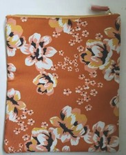 Rachel Pally Clutch Purse Fold handbag Zahara Orange SPRING Reversible NWOT