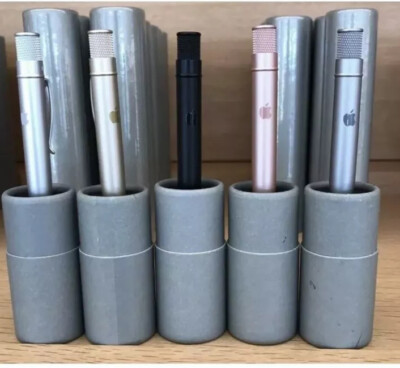 RARE (5) SEALED APPLE HQ LOGO RETRO SPACE GRAY SILVER ROSE