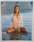 Bo Derek Sitting In Water Sexy Pinup Poster 22'x28'' Vintage 1979 Sheer Top