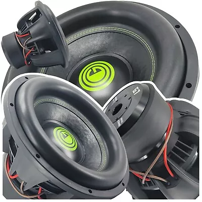 Warzone G7 15 Inch 4800 Watts Car Audio Subwoofer w/ 2 Ohm DVC Power (1 Woofer)