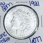 1921 BU UNCIRCULATED MORGAN SILVER DOLLAR AUTHENTIC U.S. MINT FREE SHIPPING 6077